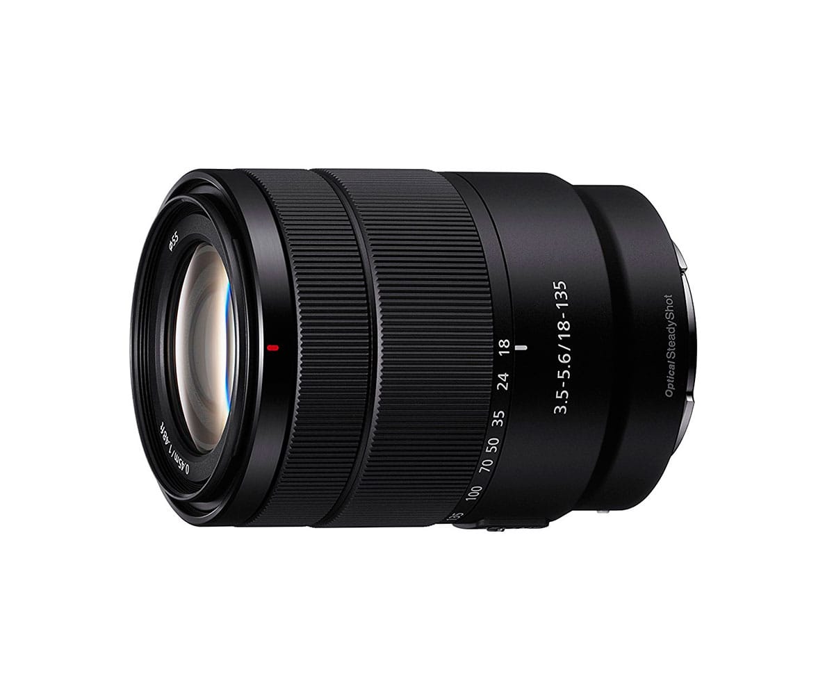 SONY SEL18135 OBJETIVO CON MONTURA TIPO E 18-135mm F3.5-5.6 OSS APS-C ZOOM ÓPTICO 7,5x EFECTO BOKEH