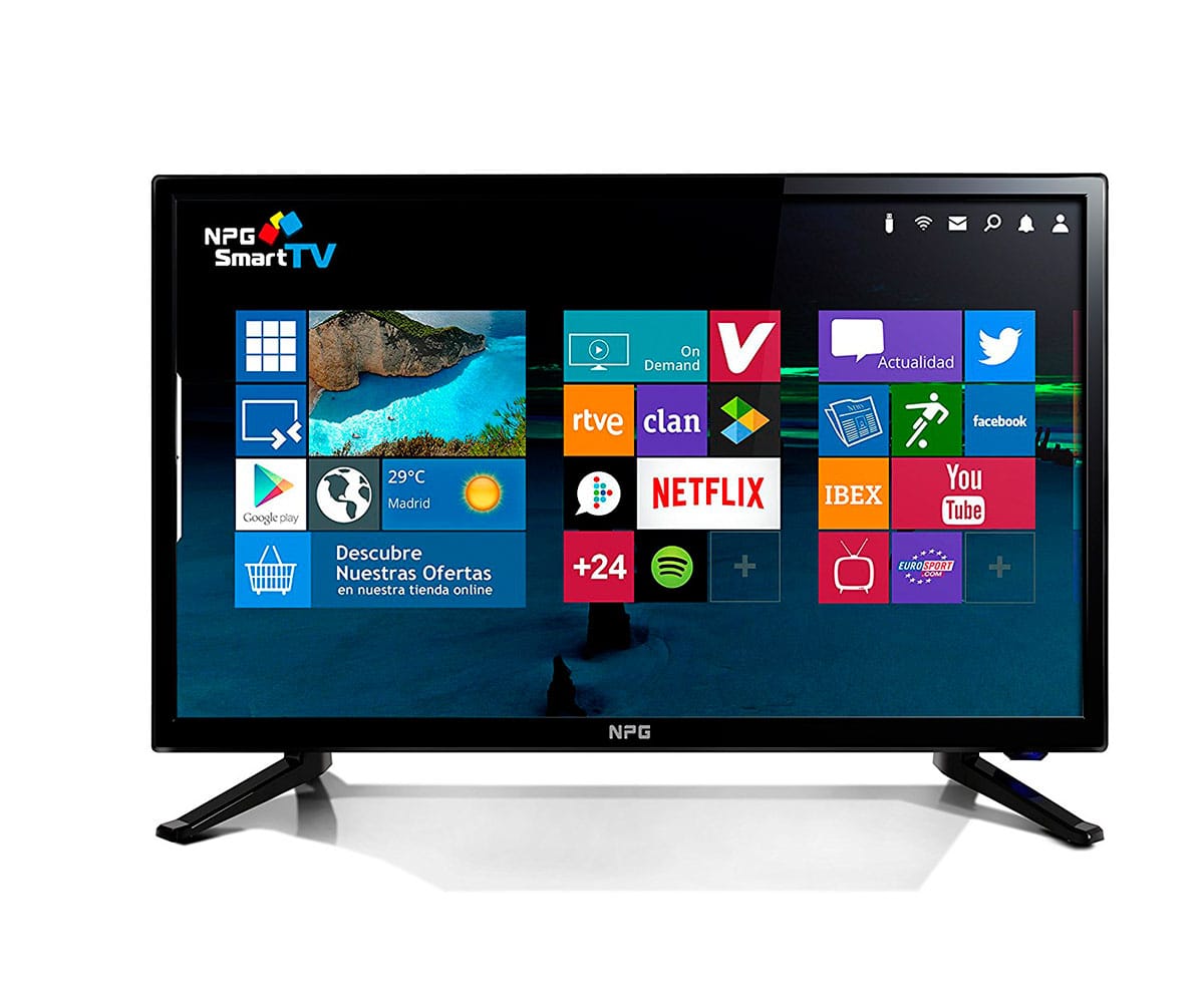 NPG TVS411L22F TELEVISOR 22'' LCD LED FULL HD SMART TV ANDROID WIFI