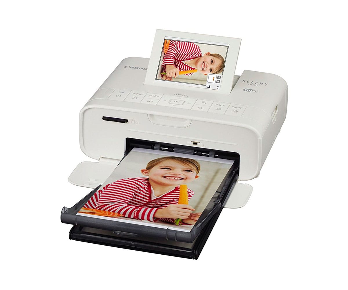 CANON SELPHY CP1300 BLANCO IMPRESORA FOTOGRÁFICA WIFI GRAN PANTALLA ABATIBLE IMPRESIÓN DIRECTA DESDE USB