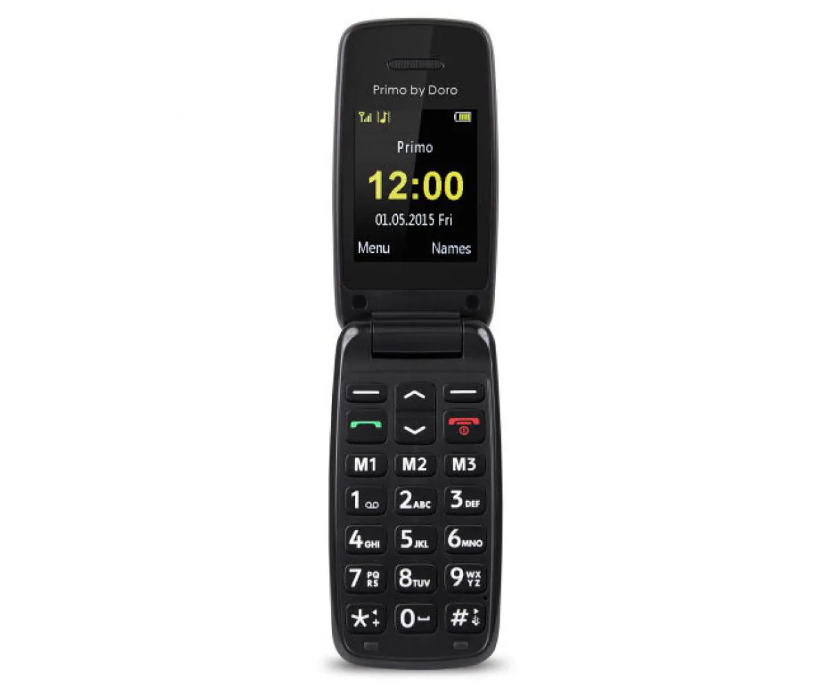 doro Primo 401 Móvil Rojo / 2" / Bluetooth