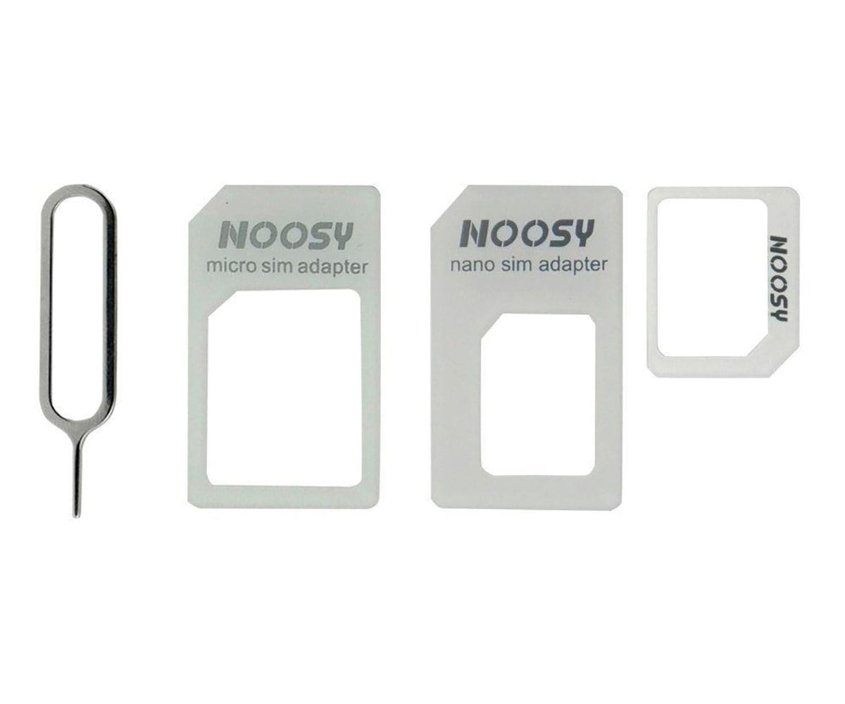 JC NANO SIM ADAPTER ADAPTADOR DE TARJETAS SIM CON AGUJA DE EXPULSIÓN Y ACCESO A SLOT