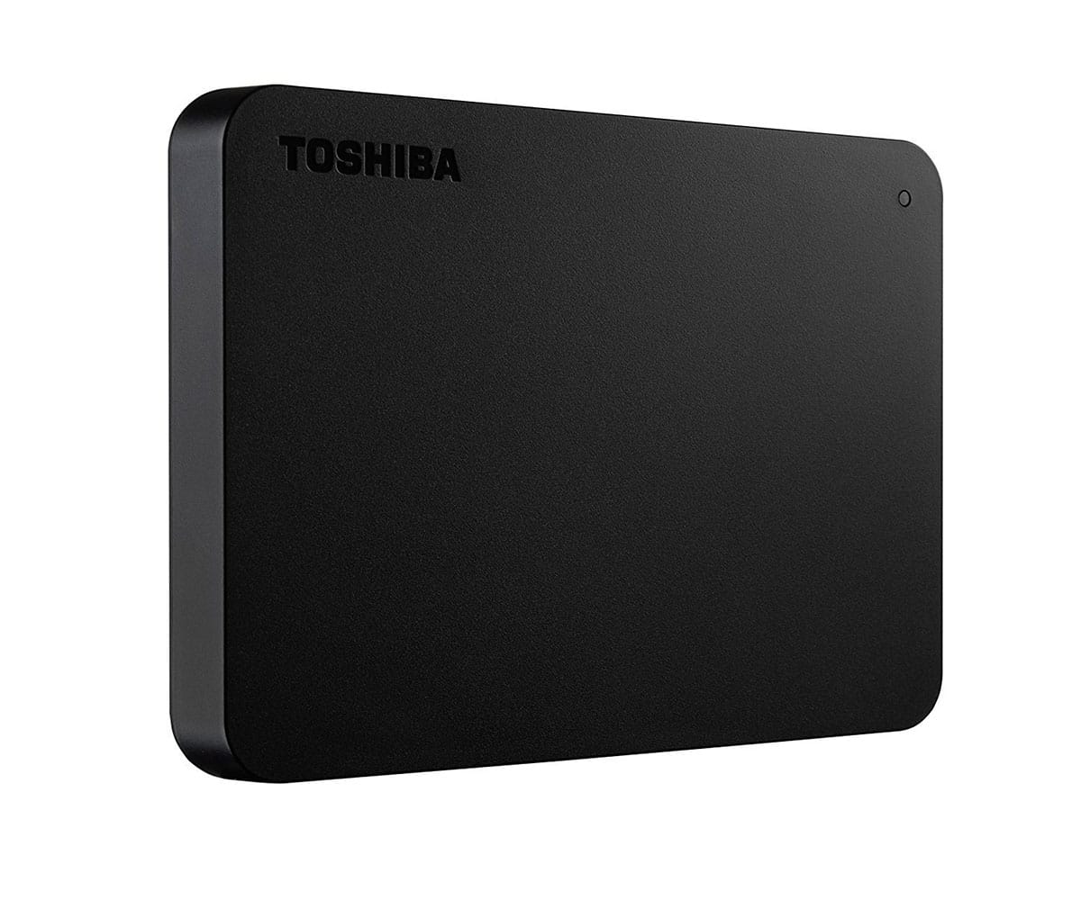 TOSHIBA CANVIO BASICS 1TB (2018) NEGRO DISCO DURO EXTERNO PORTÁTIL DE 1TB PUERTO USB 3.0 HASTA 5.0GBPS DE TRANSFERENCIA