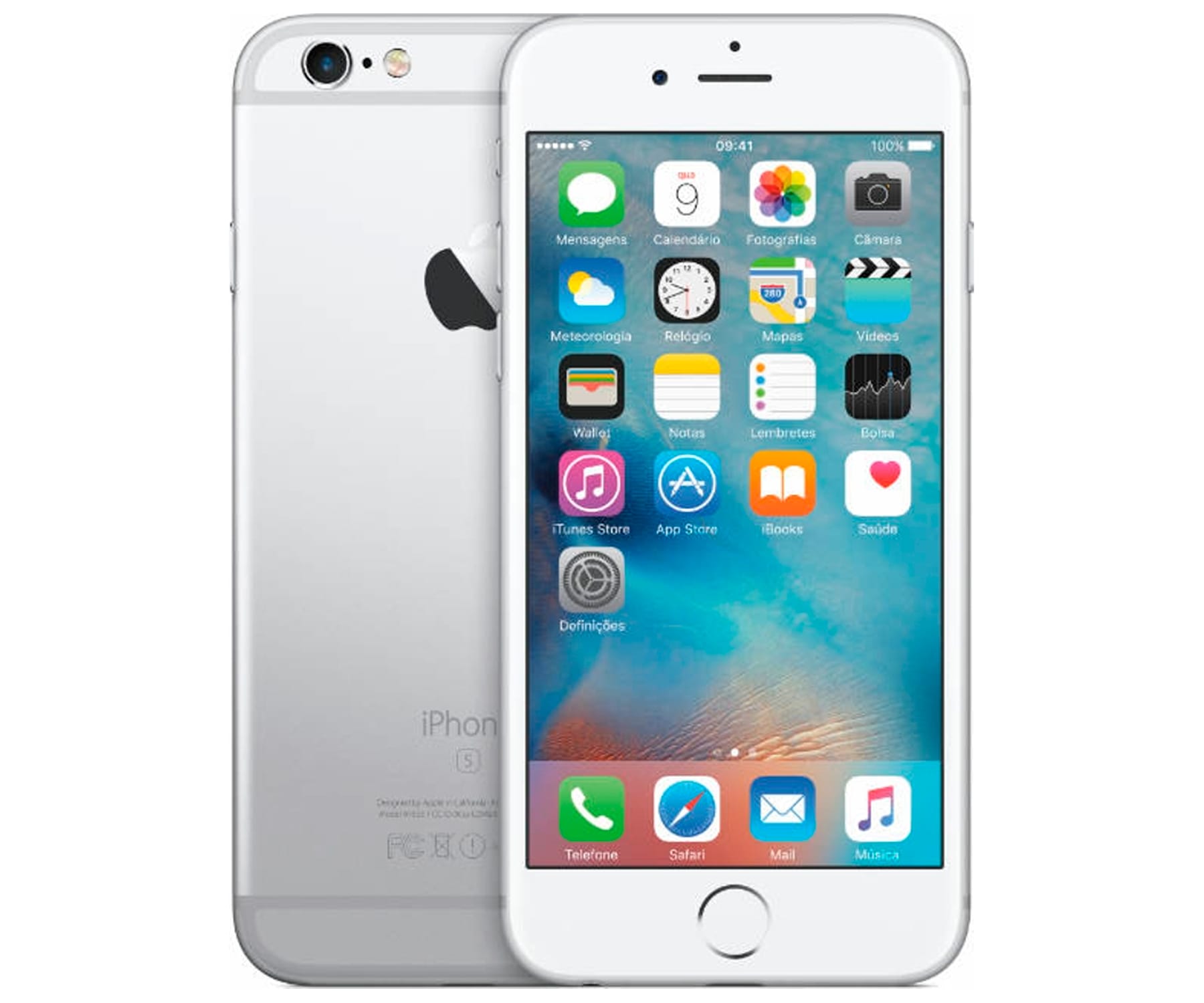 APPLE IPHONE 6S 64GB PLATA REACONDICIONADO CPO MÓVIL 4G 4.7'' RETINA HD/2CORE/64GB/2GB RAM/12MP/5MP