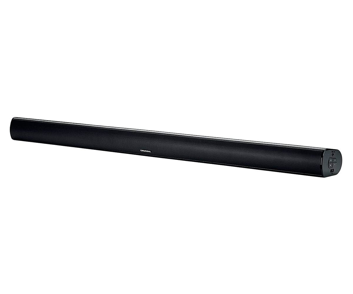 GRUNDIG GSB 910 BARRA DE SONIDO INALÁMBRICA 40W RMS BLUETOOTH HDMI USB AUX INCLUYE SOPORTE DE PARED