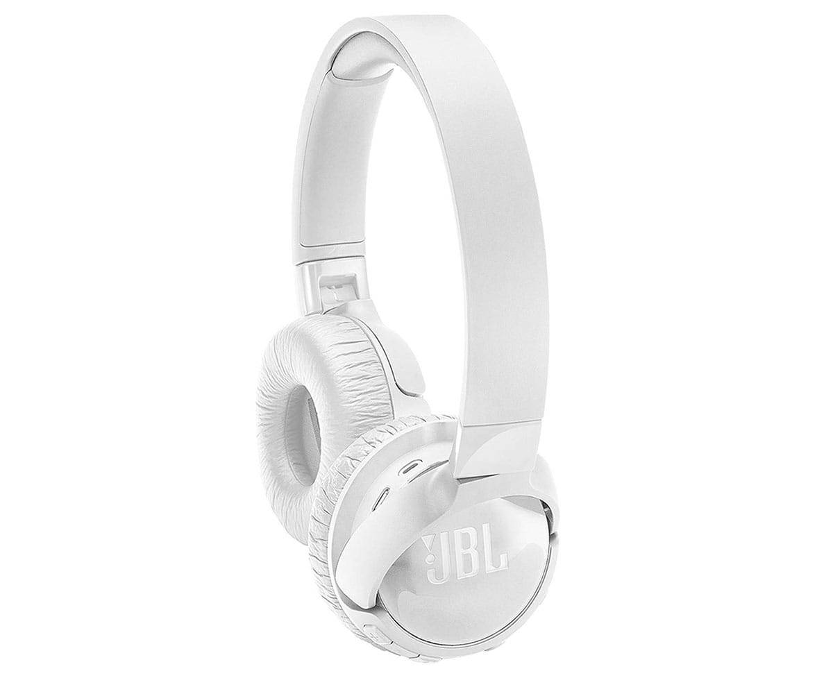 JBL TUNE 600 BLANCO AURICULARES INALÁMBRICOS BLUETOOTH CON CANCELACIÓN DE RUIDO Y MICRÓFONO