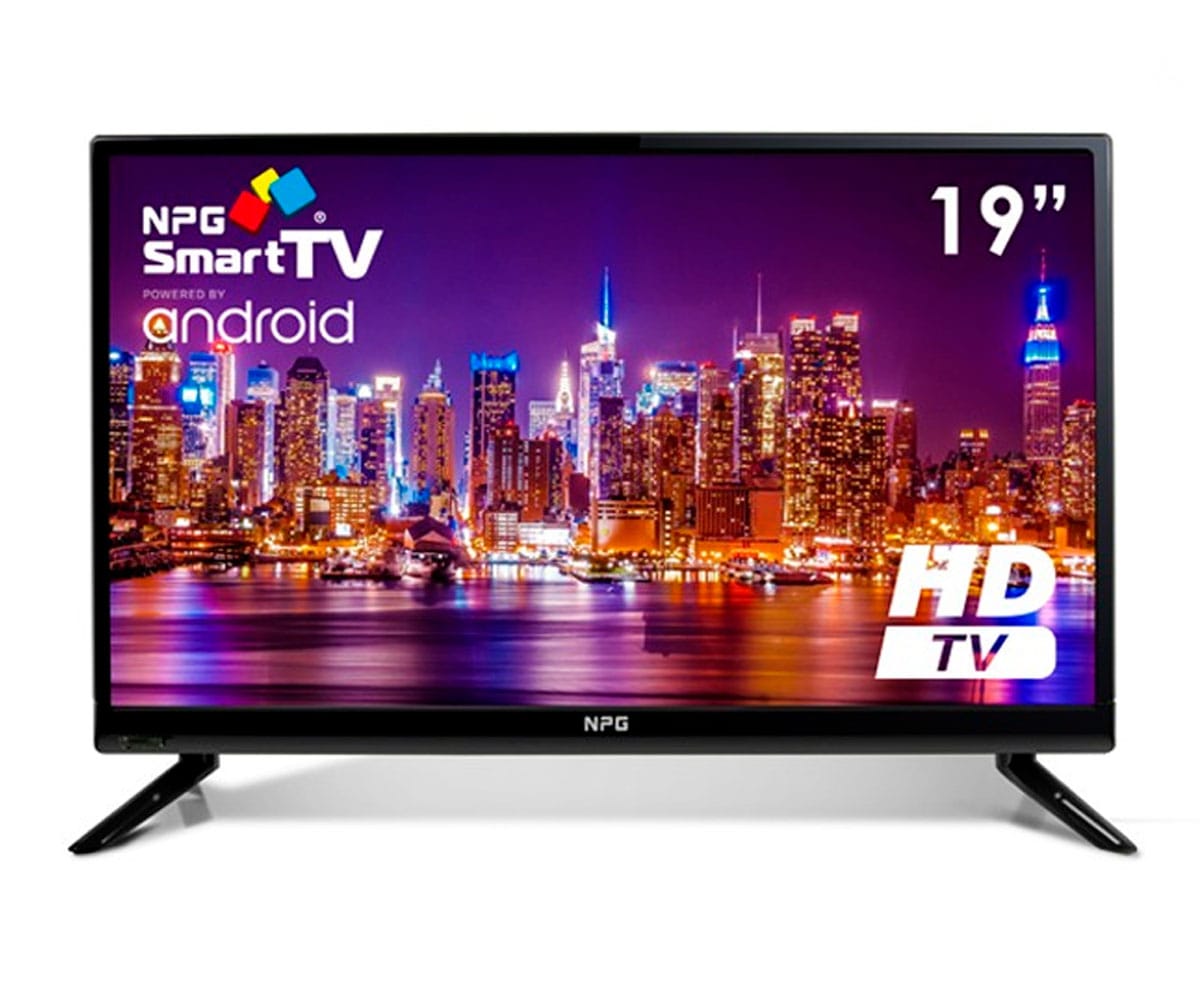 NPG TVS412L19H TELEVISOR 19'' LCD LED HD SMART TV ANDROID WIFI HDMI USB