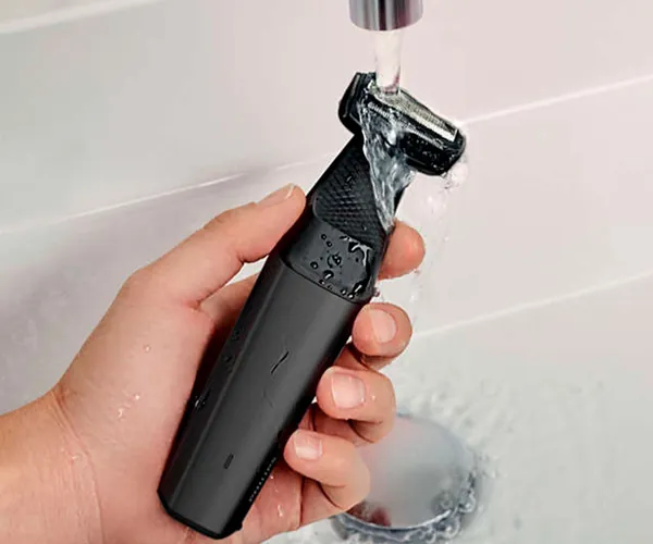 Afeitadora corporal apta para la ducha