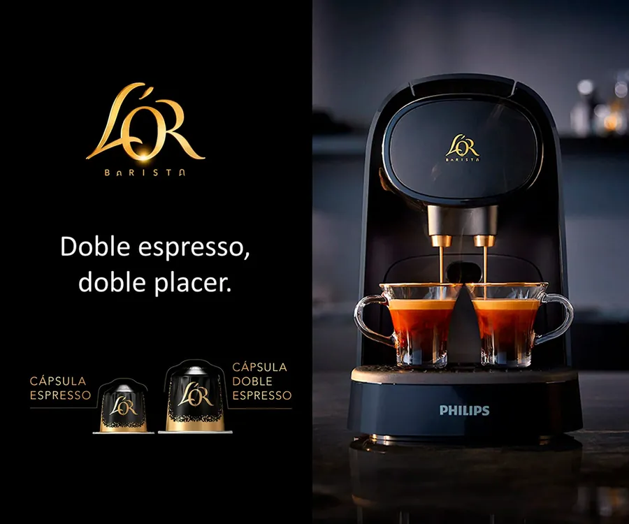 Cafetera Philips L'OR Barista Piano Noir - Nespresso - Grup Berca  Distribucions