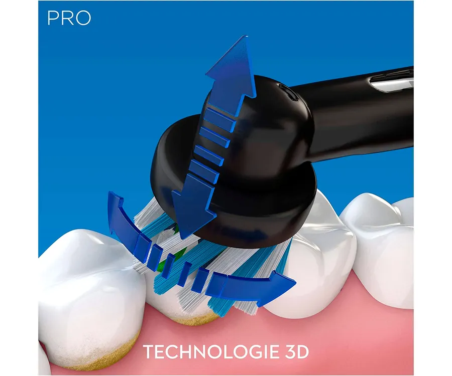 BRAUN ORAL-B Pro 1 750 Negro + Estuche /  Cepillo de dientes eléctrico recargabl... (4)