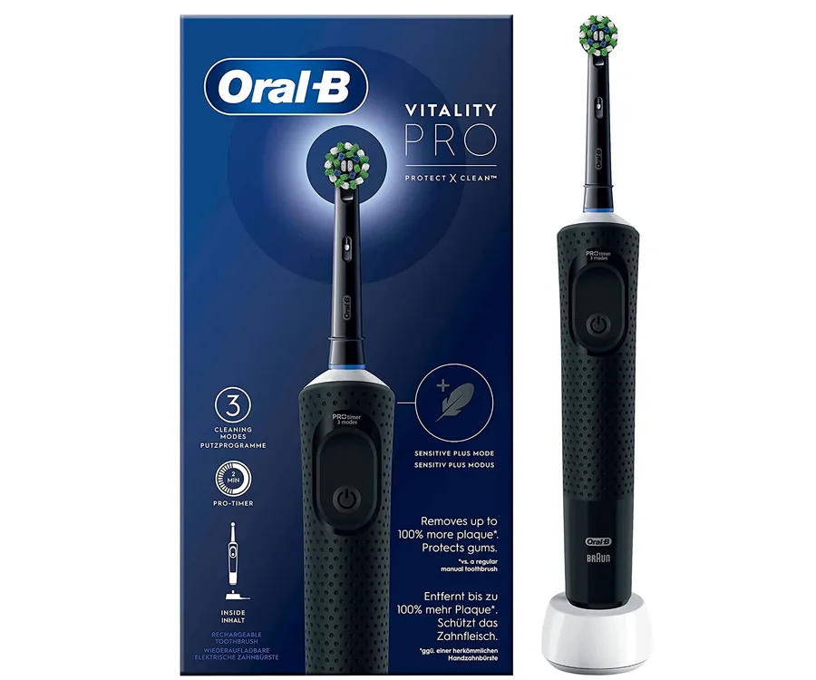 BRAUN ORAL-B Vitality Pro Negro /  Cepillo de dientes eléctrico recargable / Tec... (2)
