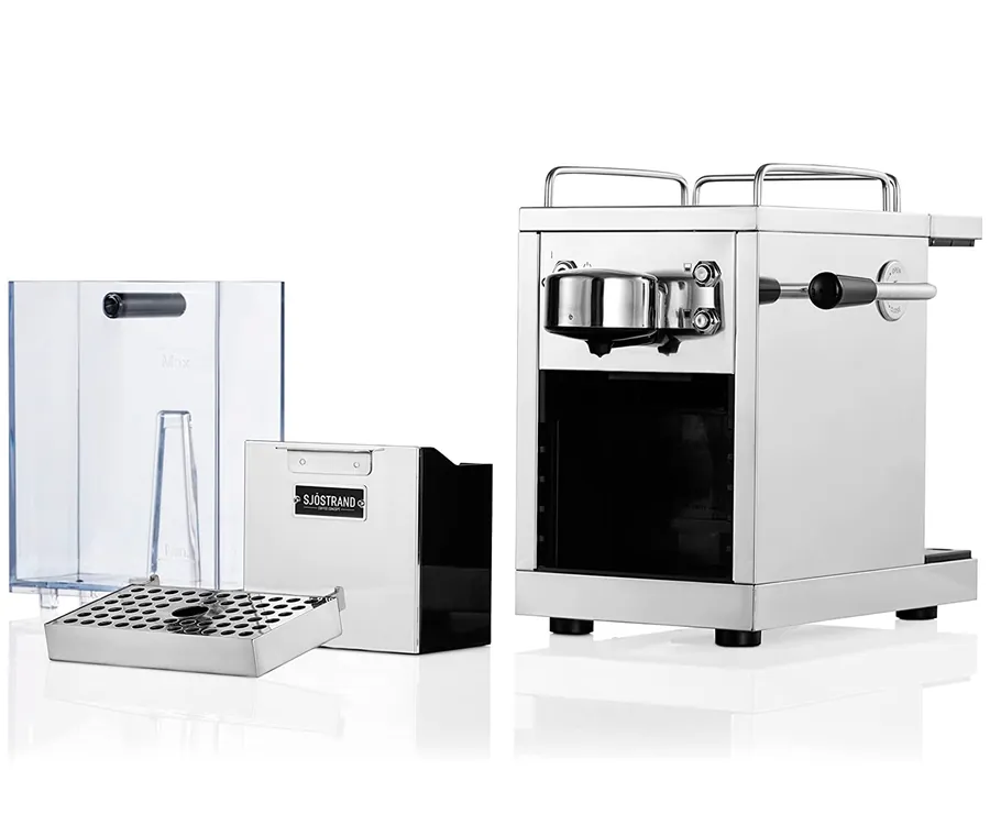 SJÖSTRAND Espresso Machine Inox / Cafetera de cápsulas Nespresso