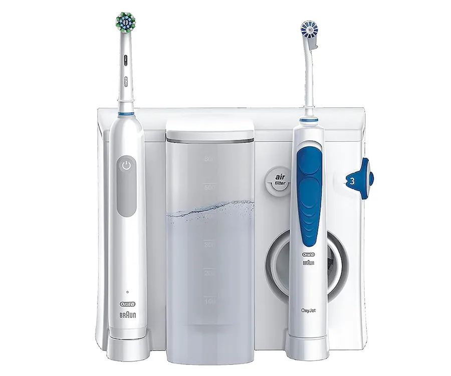 BRAUN Oral-B Series Pro 1 White + OxyJet / Cepillo de dientes eléctrico + Irriga...