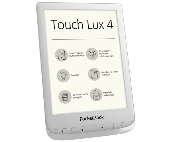 PocketBook InkPad Lite Mist Grey / Lector de libros electrónicos 9.7 8GB 