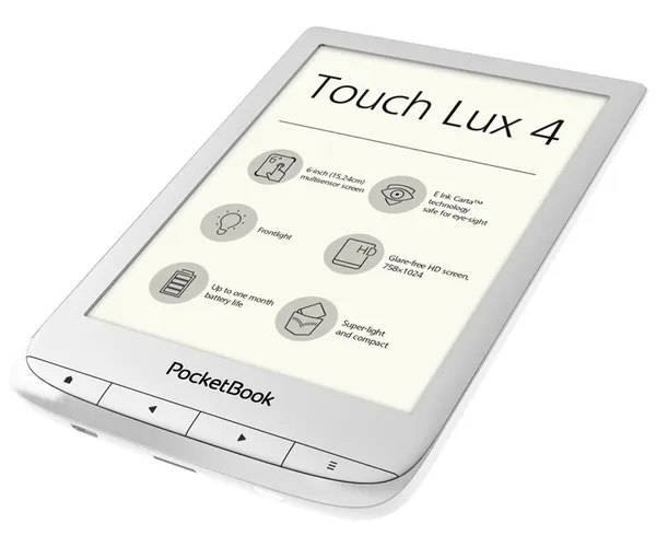 Lector de Libros Electrónicos - PocketBook Mist Grey, 6, 8 GB