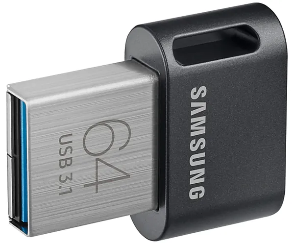 SAMSUNG MUF-64AB/EU NEGRO MINI PENDRIVE USB 3.1 CON 64GB FIT PLUS 200MB/S