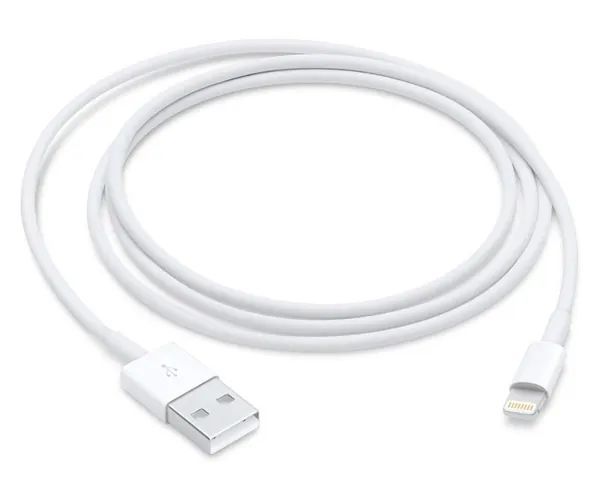 APPLE MQUE2ZM/A BLANCO CABLE USB A LIGHTNING 1 METRO