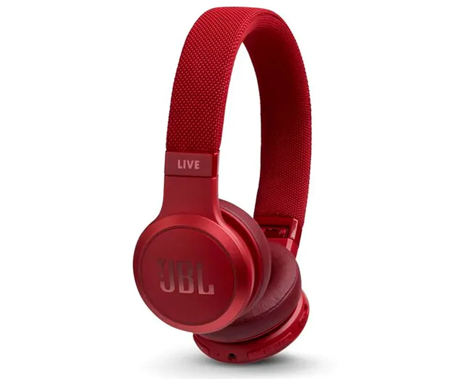 JBL LIVE 400 BT ROJO AURICULARES ON-EAR INALÁMBRICOS BLUETOOTH MANOS LIBRES ASIS...
