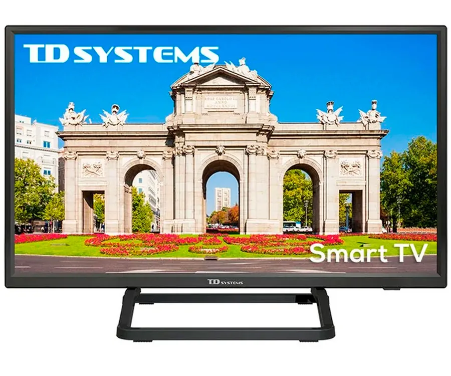 TD SYSTEMS K24DLX10HS TELEVISOR 24'' LCD DIRECT LED SMART TV HD READY HDMI USB C...