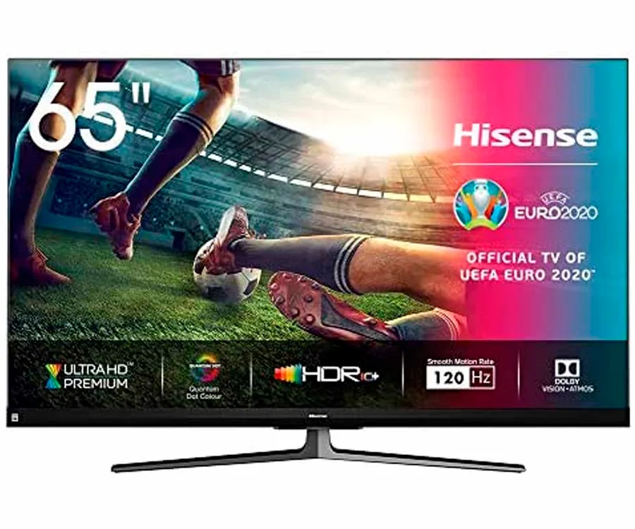 HISENSE H65U8QGF TELEVISOR 65'' SMART TV ULED 4K UHD HDR 120Hz CI+ HDMI USB BLUE...
