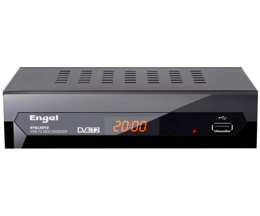 ENGEL RT6120T2 DVBT2 HD SINTONIZADOR TDT GRABACIÓN PVR FULL HD TIMESHIFT HDMI SC...