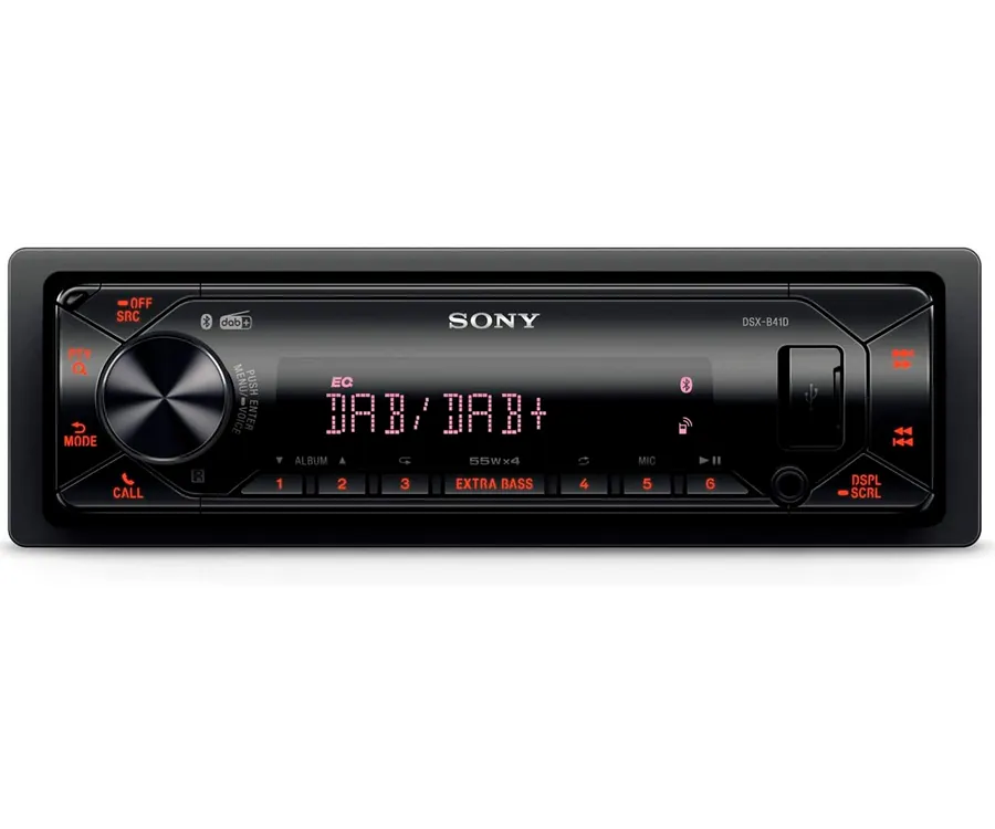 SONY DSX-B41D RECEPTOR MULTIMEDIA 4x55W CON RADIO DAB USB BLUETOOTH PARA EL COCHE