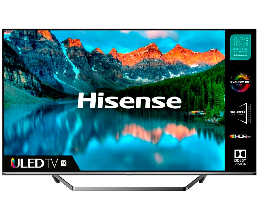HISENSE H55U7QF TELEVISOR 55'' SMART TV ULED 4K UHD HDR 2500PCI CI+ HDMI USB BLU...
