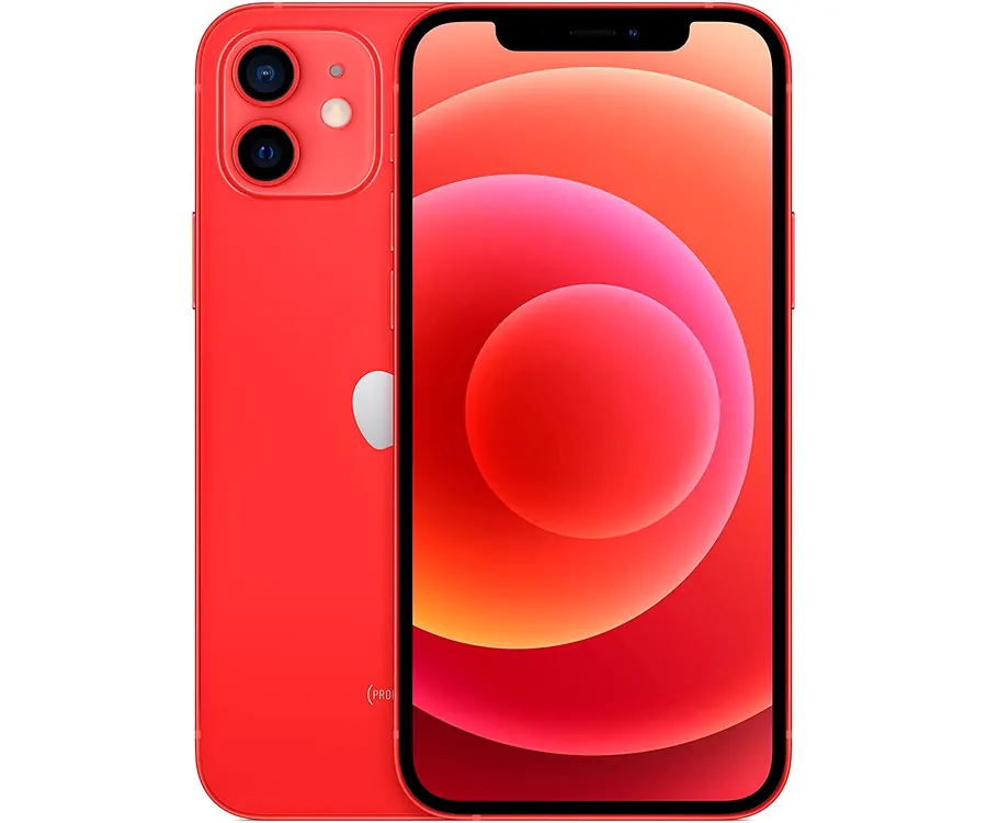 Apple iPhone 12 5G Rojo 6+128GB / 6.1" OLED HDR / eSIM / Dual SIM