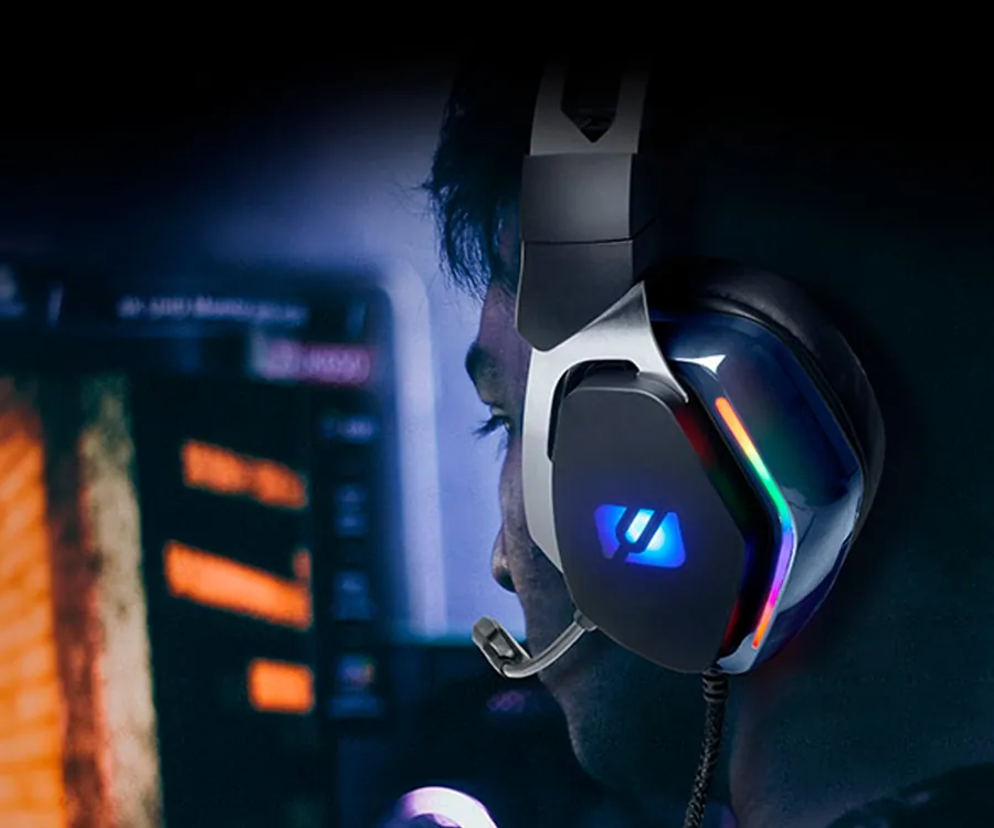 Muse M-230 Gh Rgb Auriculares Over-ear Con Micro Para Gaming con