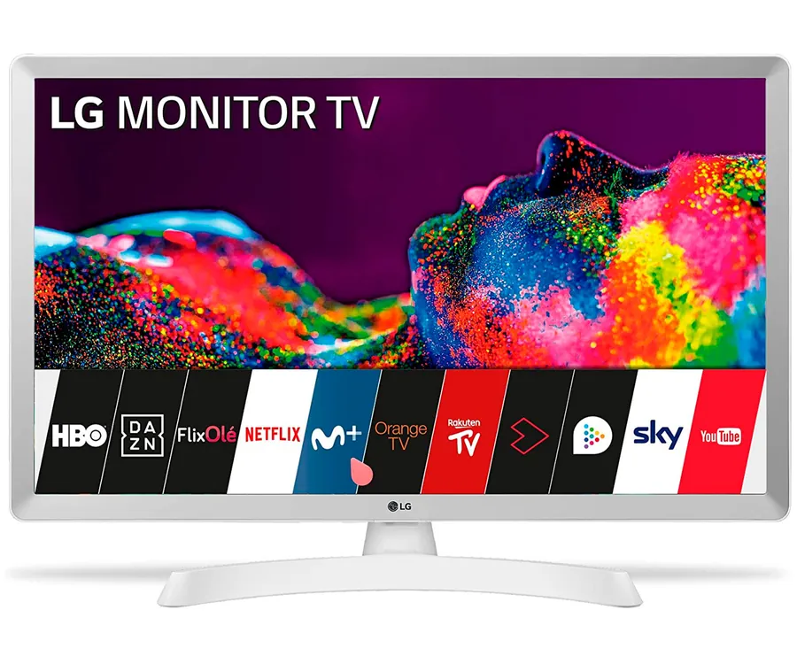 LG 24TN510S-WZ Blanco Televisor Smart TV 24'' Direct LED HD