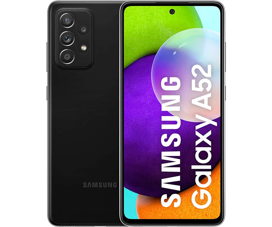 SAMSUNG GALAXY A52 NEGRO MÓVIL 4G DUAL SIM 6.5'' 90Hz FHD+ OCTACORE 128GB 6GB RA...