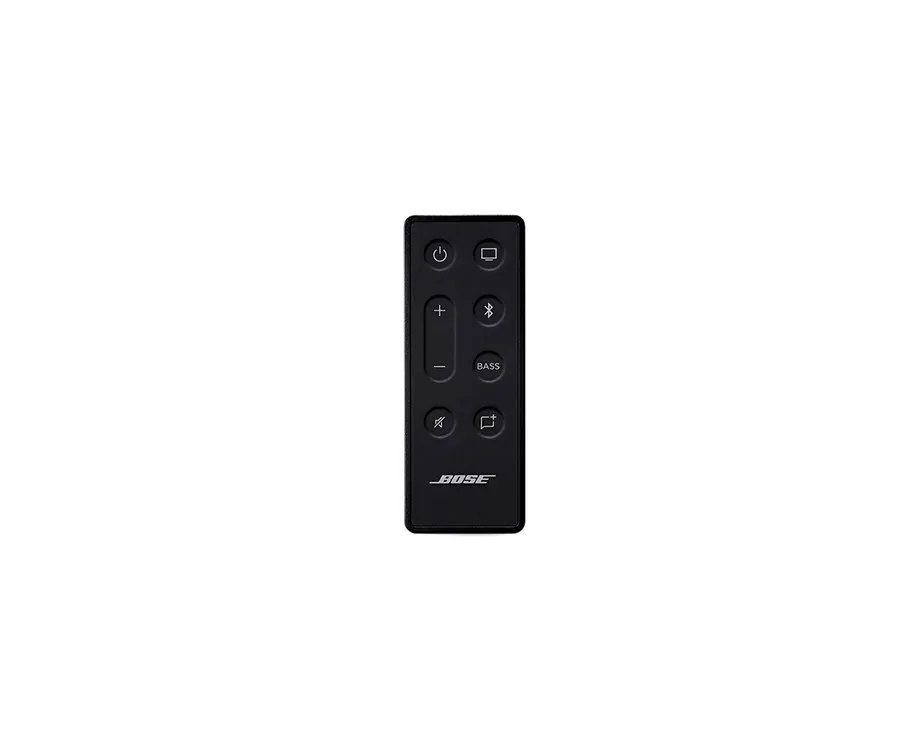 Altavoz para TV Bose, barra de sonido para TV con conectividad Bluetooth y  HDMI-ARC, negro, incluye mando a distancia