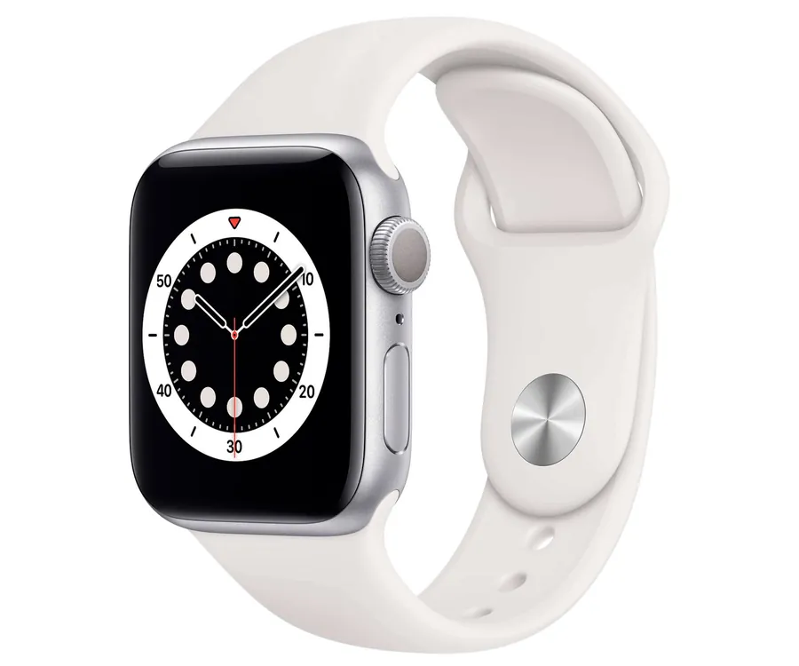 Apple Watch Series 6 /GPS+LTE/40mm/Caja de Acero Inoxidable en Plata - Correa De...