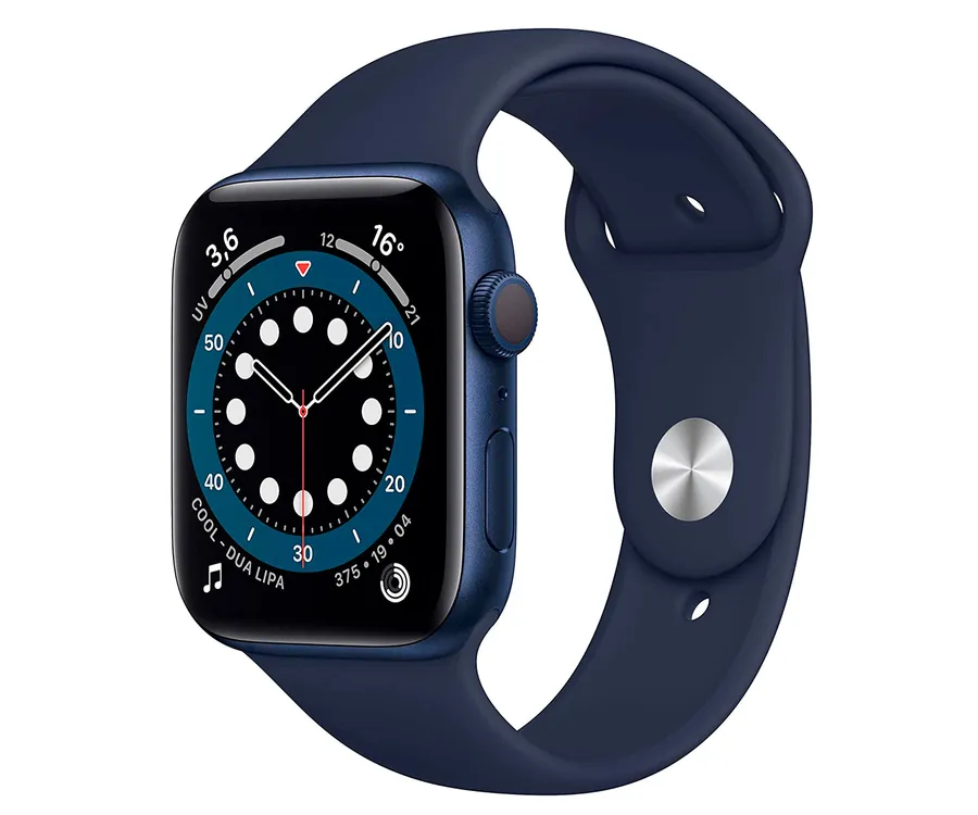 Apple Watch Series 6 /GPS/40mm/Caja de Aluminio en Azul/Correa Deportiva Azul Ma...
