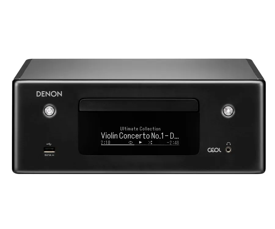 Denon RCD N10 Negro/Receptor CD en red/Wifi/Bluetooth
