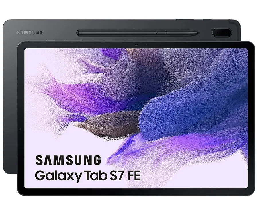 Samsung Galaxy Tab S7 FE 5G Negro (Mystic Black) 4+64GB / 12.4'' / S Pen
