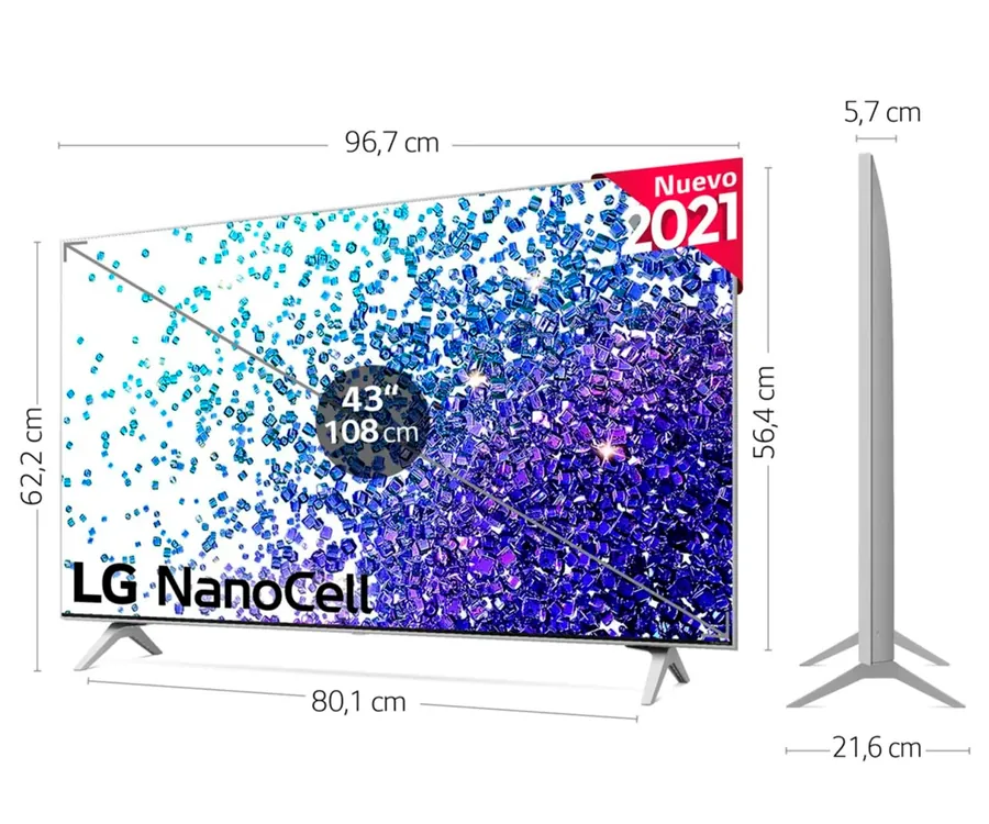 La sorprendente calidad de imagen de la TV LG Nanocell 43 