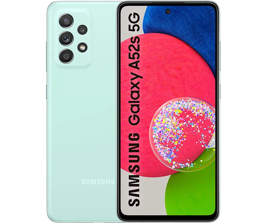 Samsung Galaxy A52s 5G Verde (Light green) 6+128GB / 6.5" AMOLED / Dual SIM