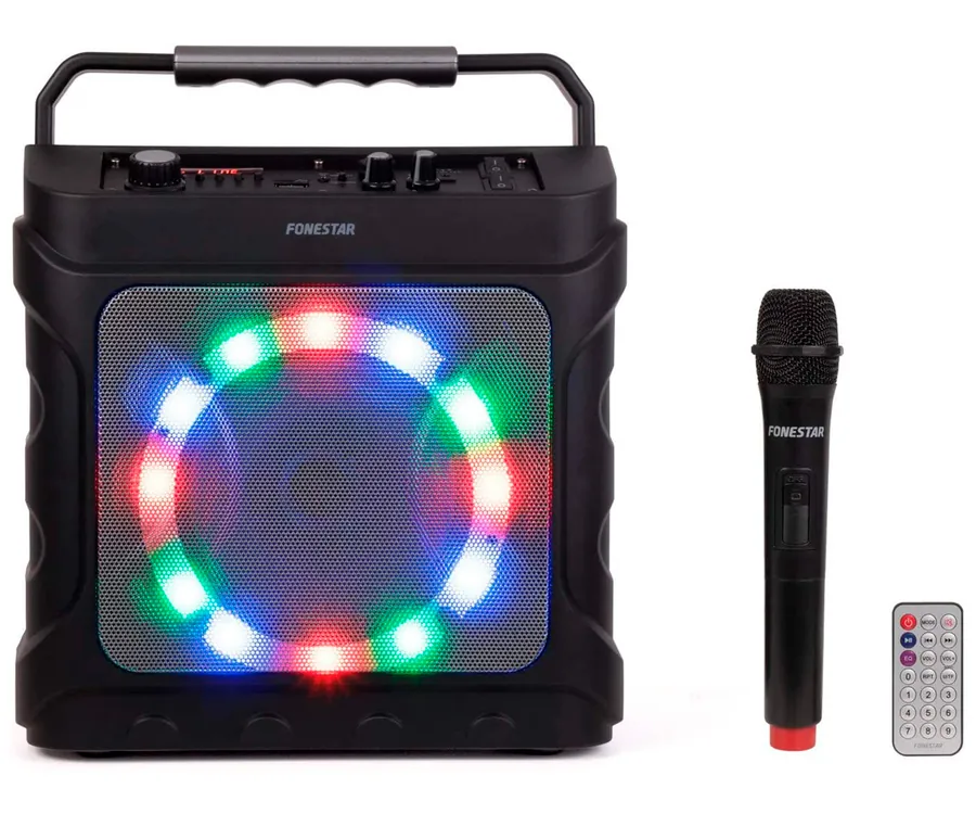 FONESTAR PARTYBOX Altavoz portátil para fiestas con karaoke