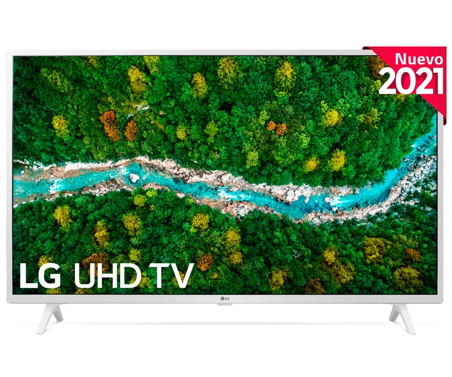 LG 43UP76906LE Televisor Blanco Smart TV 43'' UHD 4K HDR