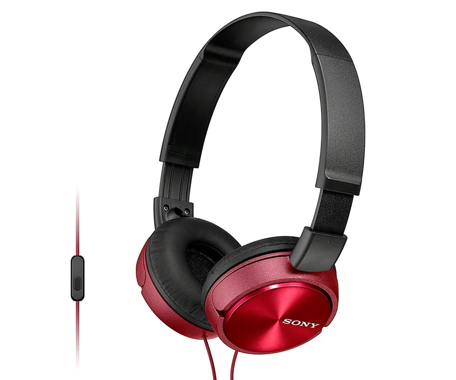 SONY MDR-ZX310AP Rojo Auriculares OnEar