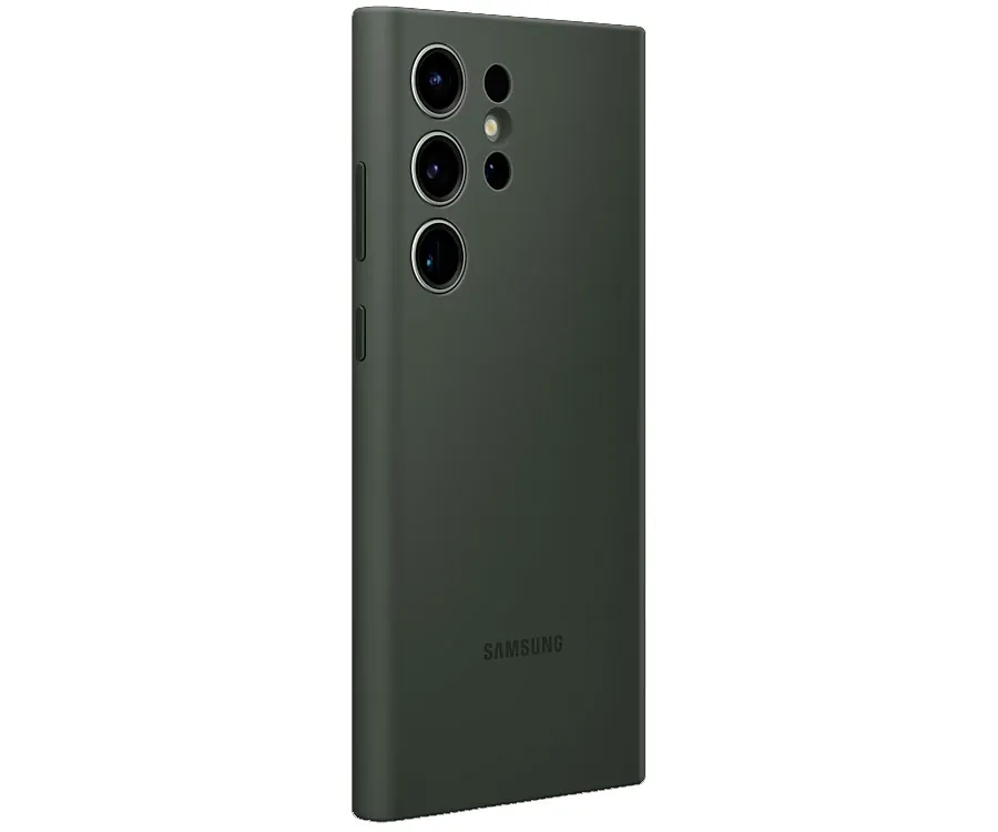 Samsung Silicone Cover Green / Funda Samsung Galaxy S23 Ultra