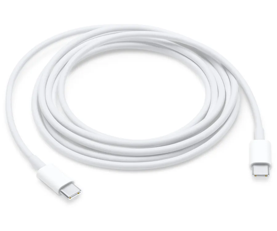 Apple Blanco / Cable USB-C (M) a USB-C (M) 2m