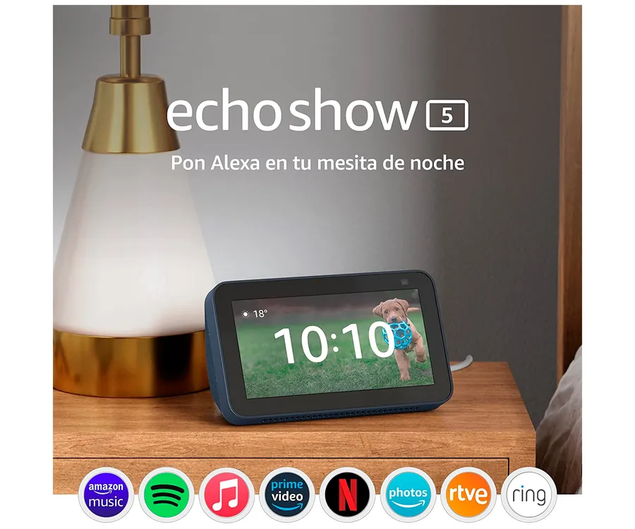 Amazon Echo Show 5 (2ª generación) Azul / Pantalla inteligente (4)