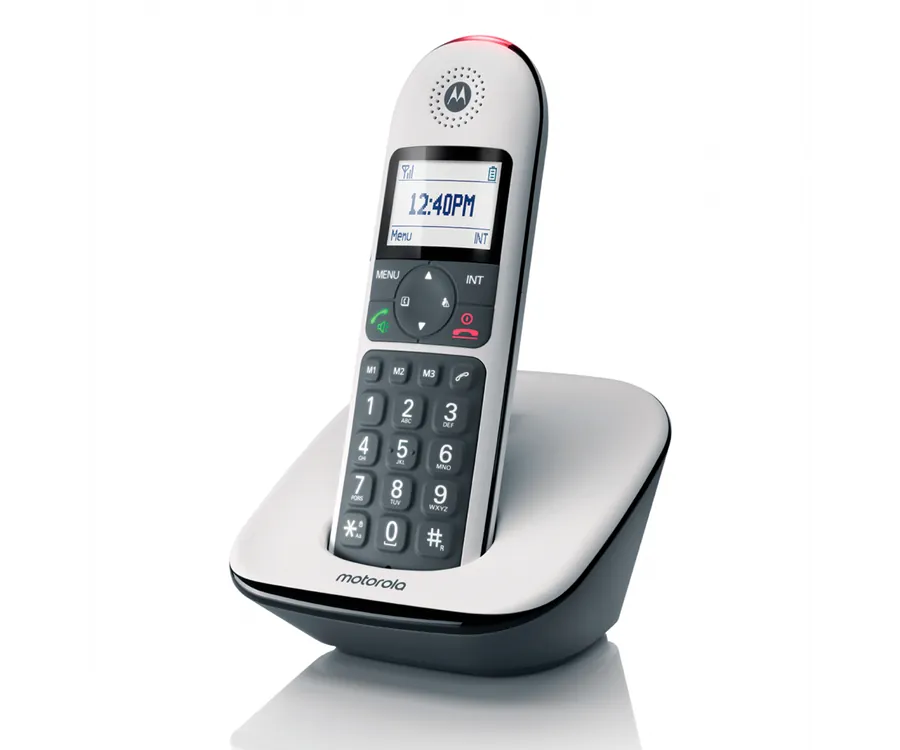 motorola CD5001 Teléfono inalámbrico blanco