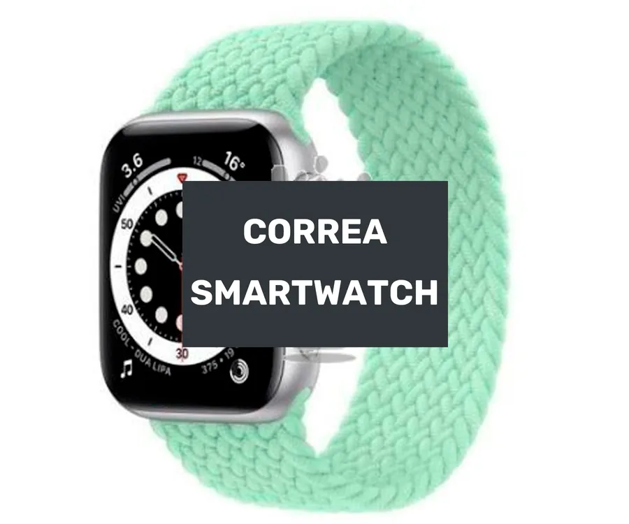 JC Correa Apple Watch 40 Tela trenzada verde