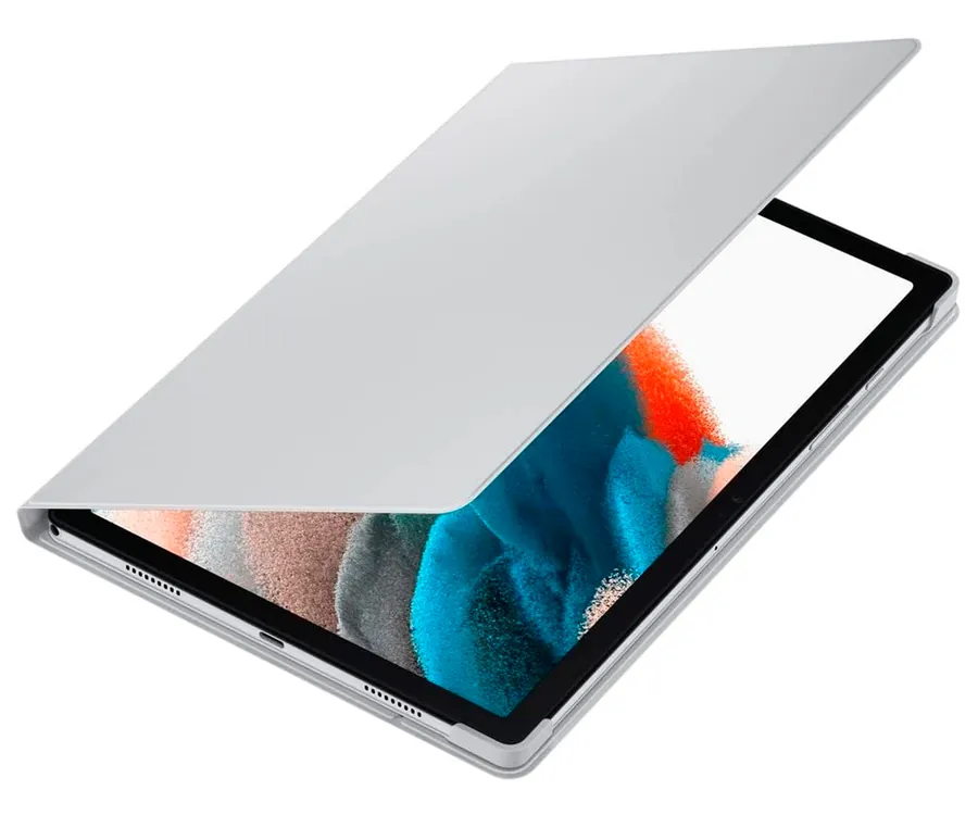 Samsung Galaxy Tab A8 Book Cover Plata