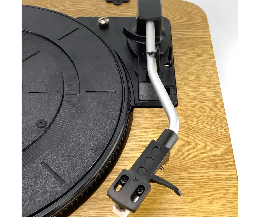Aiwa GBTUR-120BKMKII: Tocadiscos Bluetooth con Encoding, 3 velocidades,  Radio FM + Meliconi Vinyl Kit de Limpieza Profesional para Todo Tipos de