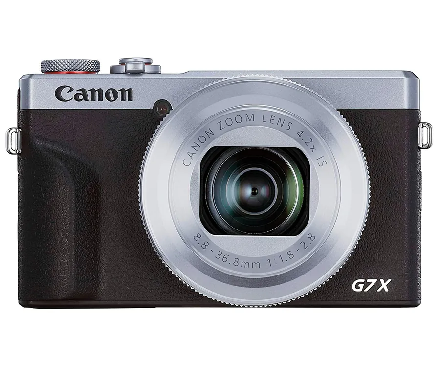 Canon PowerShot G7 X Mark III Silver /  Cámara compacta 20.1 Mpx /  Video 4K  / 3.5 mm Entrada de Micrófono