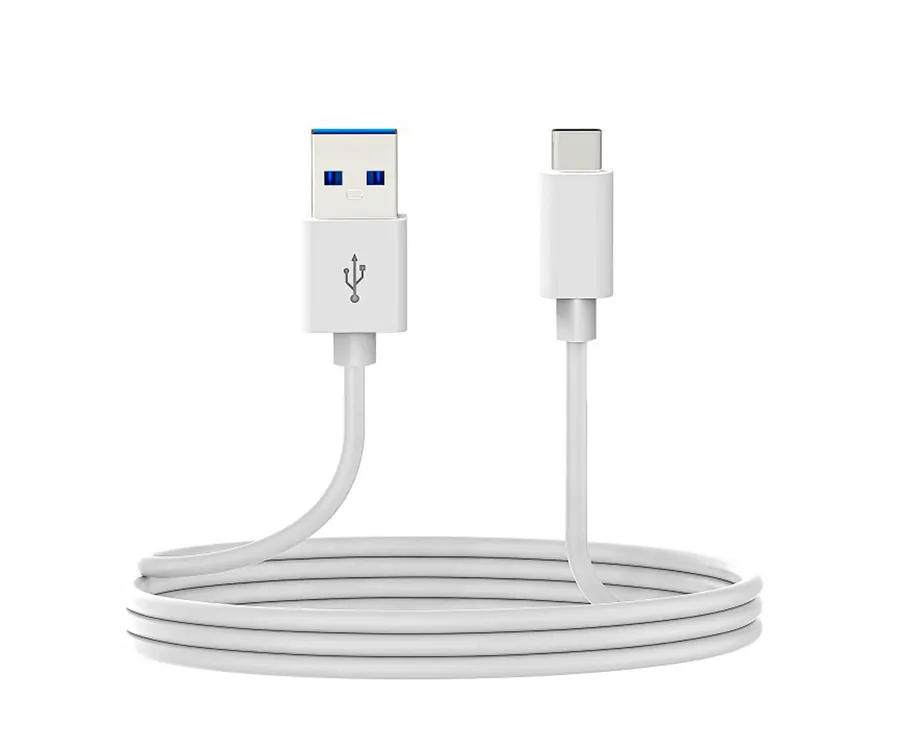 DCU Blanco / Cable USB-C 3.1 (M) a USB-A 3.0 (M) 2m