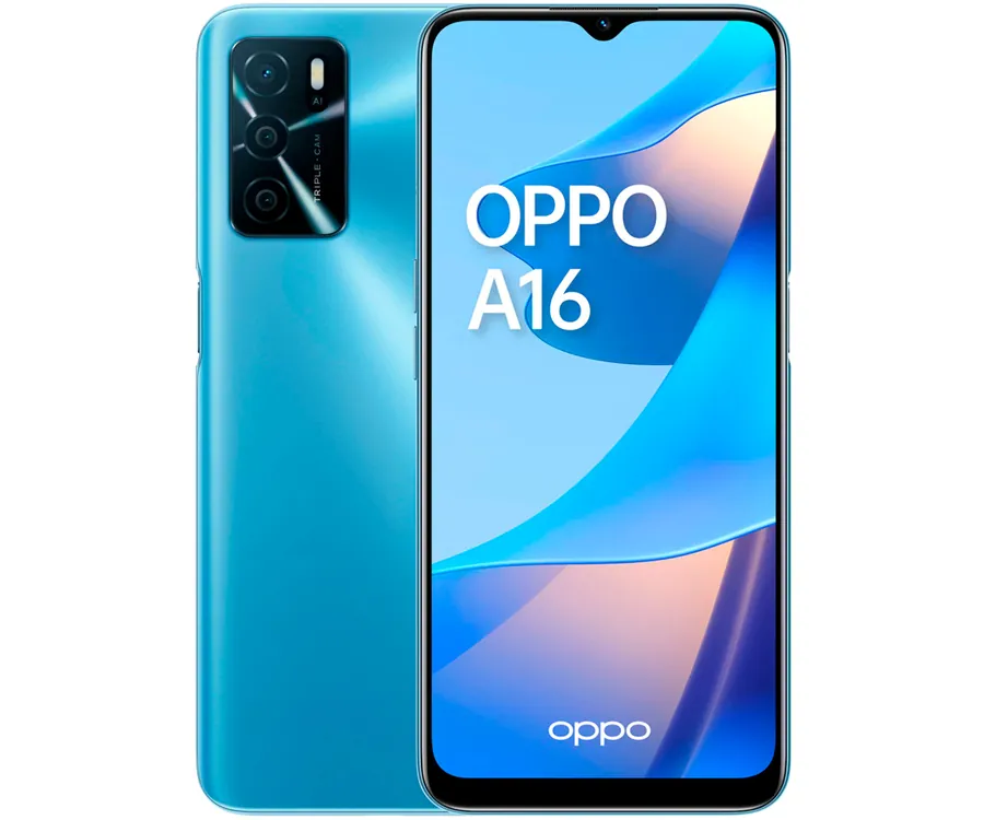 OPPO A16s 4G Azul / 4+64GB / 6.52" 90Hz HD+